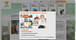 Desktop Screenshot of lmh.fr